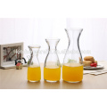 Haonai glass water bottle, juice glass bottle, milk glass bottle